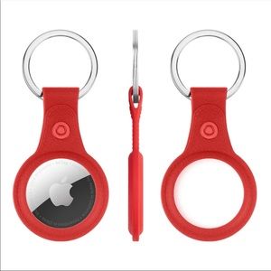 Key ring case for apple airtag